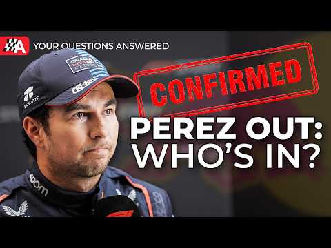 Perez Officially Out at Red Bull: Who Will be Verstappen's Teammate? - F1 Q&A