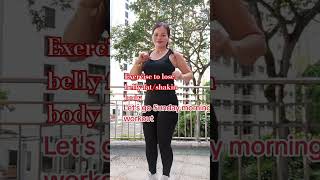 #Standing workout  #Exercise to burn your belly fat 💋#shorts