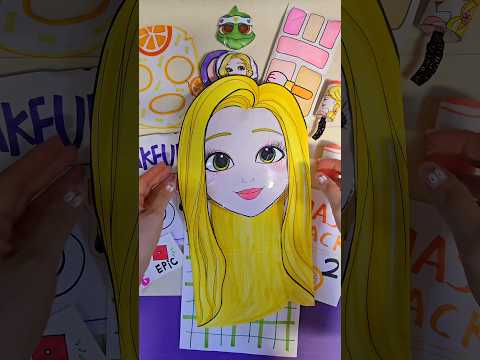 [Paper diy] Tangled Blind bag ASMR💄
