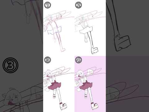 【隙】アニメーション制作過程大公開🦊🩷【ゆーり×原口沙輔×ハツミノ】