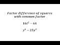 Factoring and GCF Concepts
