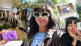 sola en la ciudad ♡ bazares, ropa vintage, nueva cámara y un video musical✨ cdmx