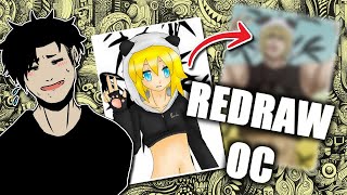 ¡Redibujando mi OC después de 12 AÑOS! ✨ (Speedpaint + Comparación 2013 vs. 2025)
