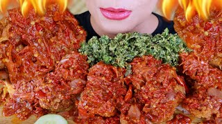 ASMR AYAM CRISPY GEPREK SAMBEL TERASI | ASMR MUKBANG INDONESIA