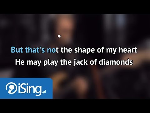 Sting – Shape Of My Heart (karaoke iSing)