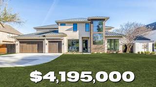 DALLAS REALTORS TOUR A $4.2M TRANSITIONAL HOME | HIGH-END MODERN LUXURY HOUSE TOUR
