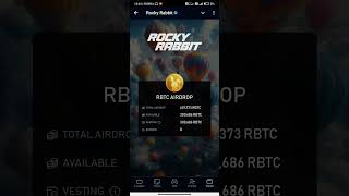 Rocky Rabbit Airdrop received 🔥 RabBitcoin | RBTC | Airdrop