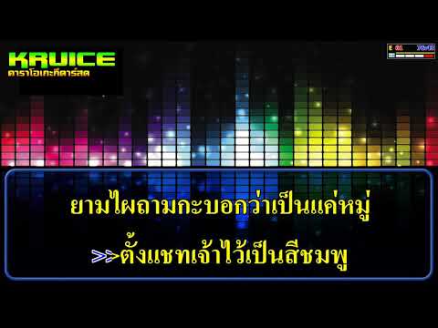 แม่นที่รักบ่น้อ – คาราโอเกะ – THE TIK(ปรีชา ปัดภัย)