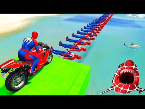 Spider-Man Rescue الرجل العنكبوت انقاذbatman vs iron man vs venom funnyGame GTA 5 superhero
