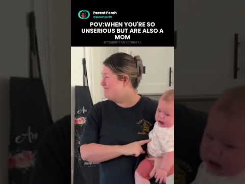 POV: WHEN YOU'RE SO UNSERIOUS BUT ARE ALSO A MOM 😭😂