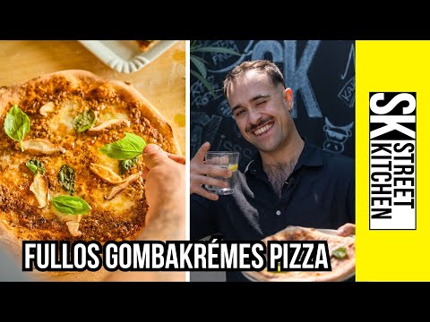 Fullos GOMBAKRÉMES pizza 🍕🍄‍🟫, ami az OTTHONI sütődben is BOMBA lesz! 🤌🏻