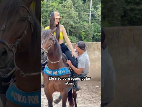 Ele não conseguiu kkkk #memesvaqueiros #cavalos #cavalo #vaquera #piadas #humormemes #memes #shorts