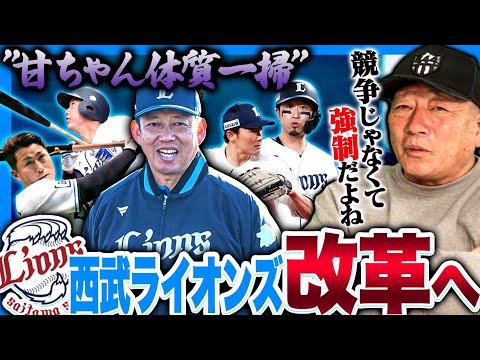 【西武改革】鳥越コーチが西武を改革へ‼︎強いチームを作り直す為に今必要なことを語ります！【プロ野球】