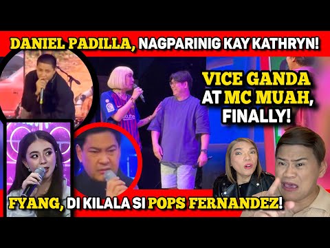 VICE GANDA AT MC, BATI NA! 🔴 FYANG, DI KILALA SI POPS! 🔴 DANIEL, "KINANTAHAN" SI KATHRYN?