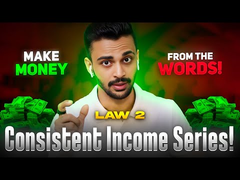 2nd law of ‘Consistent Income’🔥 | The Art Of 'Copywriting’ | 21 Laws Of Money Printing Series💰