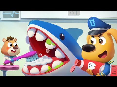 Jangan Takut untuk Pergi ke Dokter Gigi🦷 | Kepala Polisi Labrador | BabyBus Bahasa Indonesia