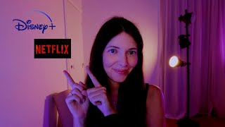 ASMR | hablando de series Netflix y DISNEY +