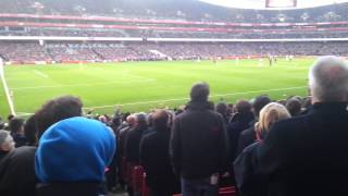 Palace fans at Arsenal