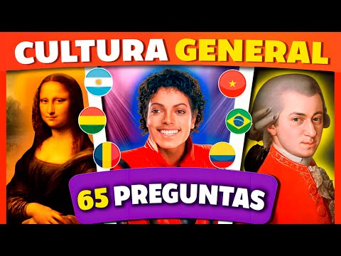 65 Preguntas de CULTURA GENERAL 🌎🧠