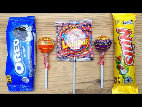 Candy Lollipops and Sweets. Yummy Rainbow Lollipops ASMR #2