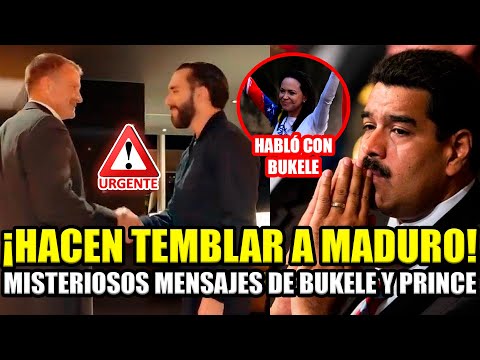 🚨BUKELE AMENAZA A MADURO Y ERIK PRINCE SE SUMA ¿VAN POR ÉL O ES HUMO? BREAK POINT