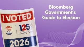 Hill Watch Live: Bloomberg Government's Guide to Elections