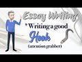 Crafting Effective Essay Hooks