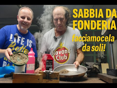 #669 Fare la SABBIA DA FONDERIA