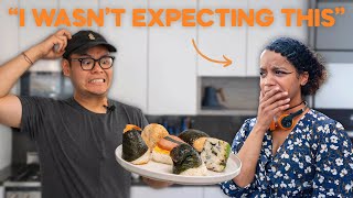 I cooked for a stranger in NYC | Ultimate Japanese Onigiri Sushi