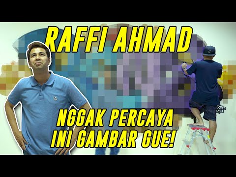 KANTOR RAFFI AHMAD DAN NAGITA SLAVINA YANG DIKUNJUNGI SIWON GUE CORAT-CORET!!!