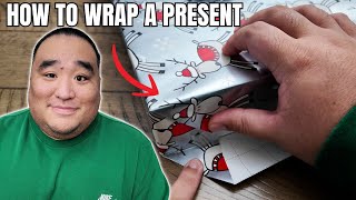 How To Wrap a Present | Simple Technique - ASMR