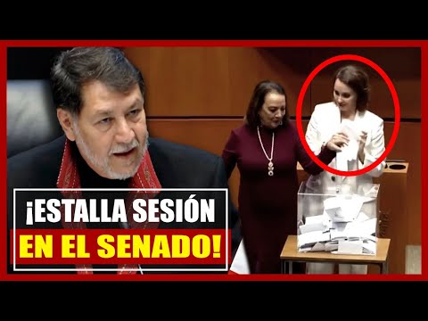 ¡NOROÑA LLEGÓ BR4V0 AL SENADO! DEJA EN EL SUELO A LILLY TÉLLEZ, IMÁGENES NO APTAS PARA PRIANISTAS