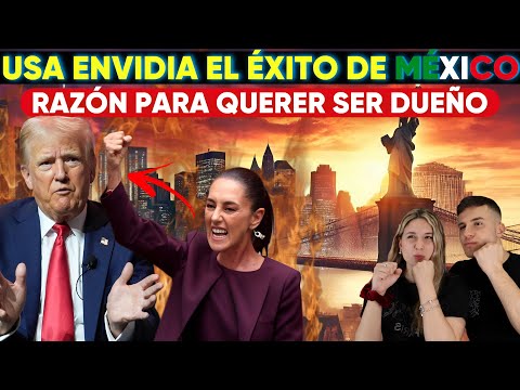 ESTADOS UNIDOS ENVIDIA QUE A MEXICO LE VAYA MEJOR y POR ESO LO QUIERE ANEXAR (MEXICANOS APOYAN TRUMP