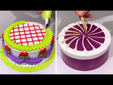 Quick & Yummy Cake Decorating Ideas for Birthday | Most Satisfying Chocolate Cake Video | Tasty Cake