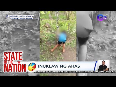 Bata Sa Tampakan, South Cotabato Tinuklaw Ng Ahas 