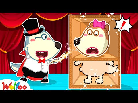 Oh No, Wolfoo! Lucy Disappear - Funny Stories for Kids About Magic Tricks + More | Wolfoo Channel