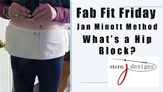 Fab Fit Friday - Jan Minott  Method  of Drafting Pants - Start with a Hip Block