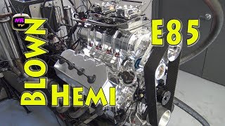 Monster 1150 HP E85 Blown 588 CI Chrysler Hemi.  Nelson Racing Engines.