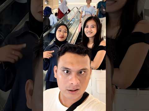Escalator filter prank