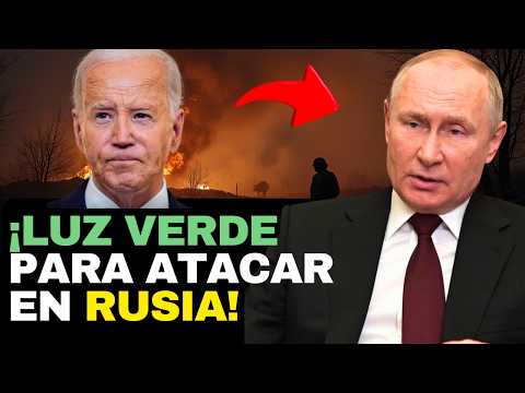 🚨 Estados Unidos DESAFÍA a Putin y AUTORIZA a Zelenski usar su Arsenal DENTRO de Rusia (Biden, OTAN)