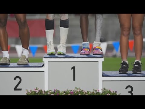 YouTube video thumbnail: Trump Administration Sues California Over Transgender Athlete Policies