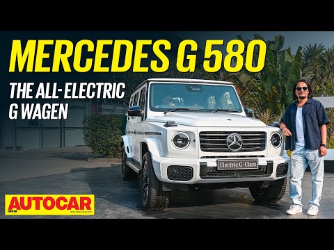 Mercedes G-Class Electric - 4 electric motors, 1165Nm and Rs 3 crore! | First Look | Autocar India