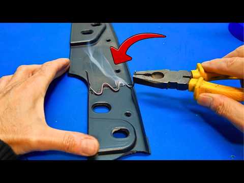 The Plastic Welding Method That Motorcycle Mechanics Don't Show! Diy Auto Repair Tips !