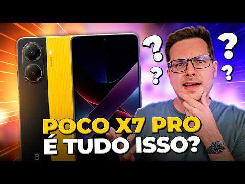💥Xiaomi POCO X7 Pro é um TOPO de LINHA?! HYPE ou REALIDADE?🤔