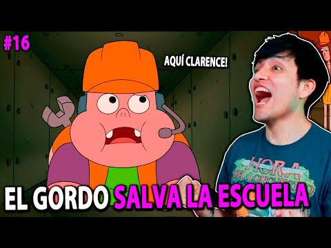 REACCIONO A CLARENCE "LA EMERGENCIA! CLARENCE SALVA LA ESCUELA" 💥 #16