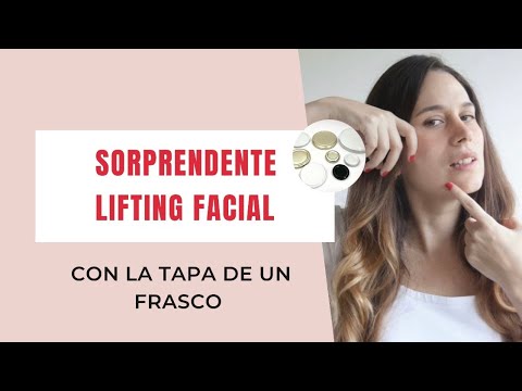 LIFTING FACIAL - MASAJE PROFUNDO CON TAPA DE FRASCO