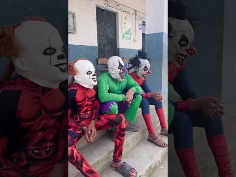 Spiderman vs Scary teacher vs scary Superheroes 6 #shorts