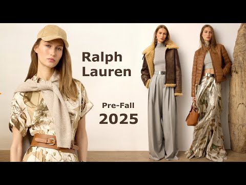 Ralph Lauren Мода Pre-Fall 2025 в Нью-Йорке | Стильная одежда и аксессуары