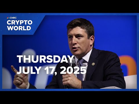 YouTube video thumbnail: Rep. Bryan Steil Says he Hopes President Trump can Sign Crypto Bill This Week