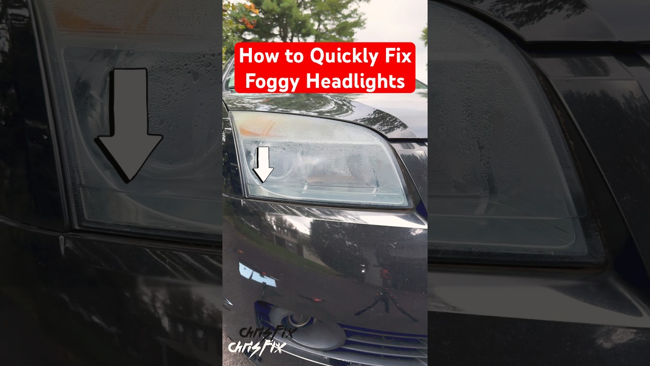 How to Quickly Fix Headlight Moisture and Condensation Problems